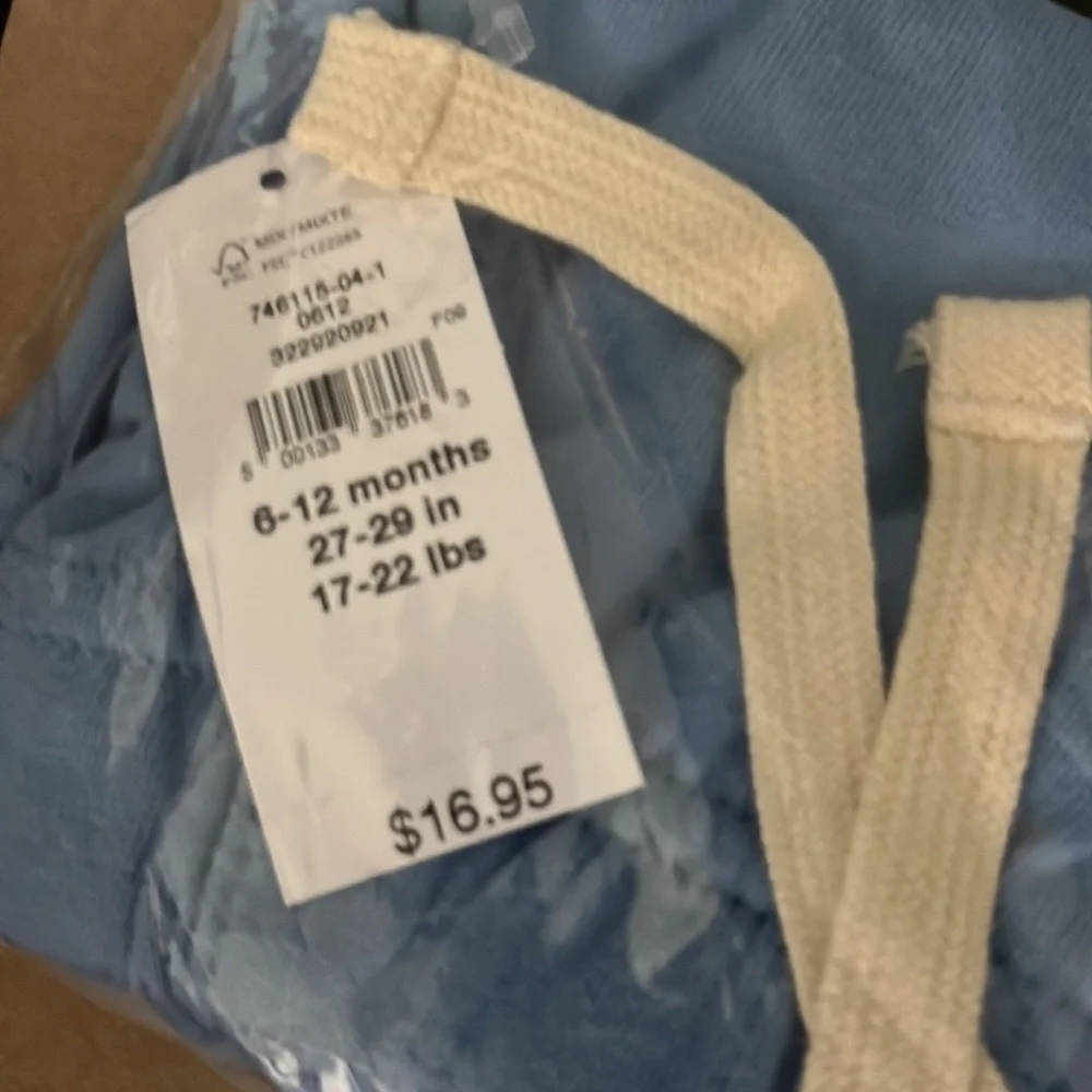 GAP Kids Sky Blue Shorts with Tan Tie